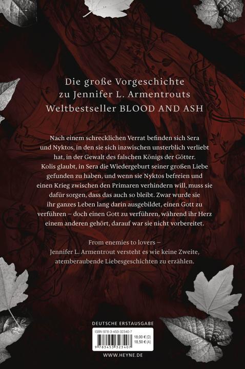 Image du produit Fire in the Flesh – Eine Liebe im Schatten (Allemand, Sonja Rebernik-Heidegger, Jennifer L. Armentrout, 2024)
