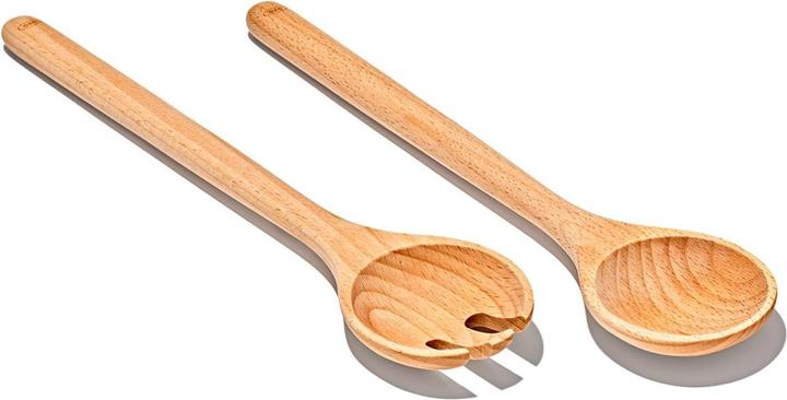 Actual product image OXO Good Grips beech wood salad servers, 2 pieces (Salad servers)