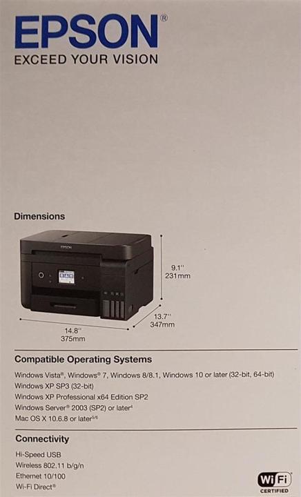 Image du produit Epson ET-4750 EcoTank (Réservoir d'encre, Couleur)