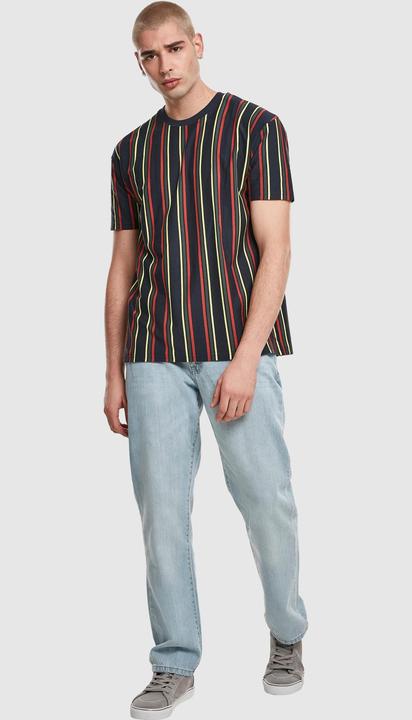 Immagine prodotto Urban Classics Maglietta stampata a righe retrò sovradimensionata (5XL)