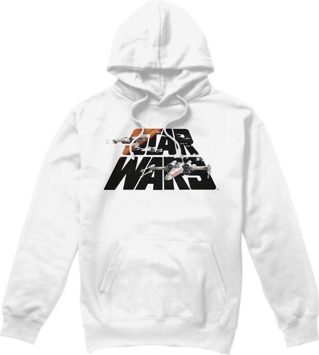 Actual product image Star Wars Mens X-Wing Burst Hoodie (S)