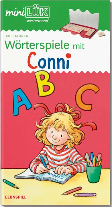 Produktbild mini Wörterspiele mit Conni ab 5 (Deutsch, Wibke Bierwald, 2022)