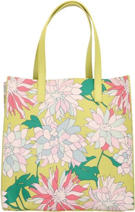 Ted Baker Grosser Umhängetasche / Crossbodybas Damen - Floricn - Blumen - Gelb