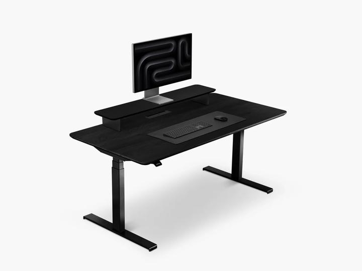 Produktbild Balolo Desk Cockpit All Black (Massiv) Schreibtisch