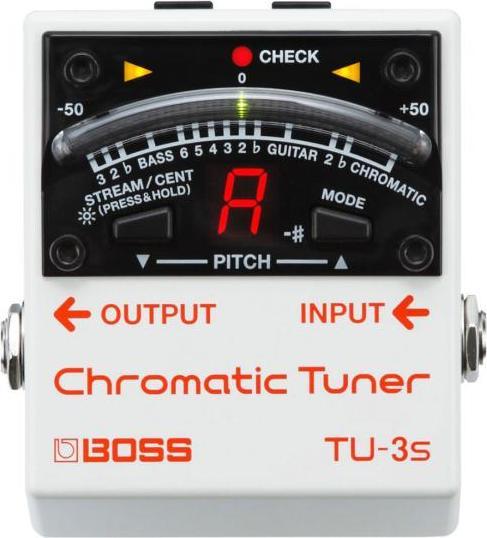 Image du produit BOSS (Electronics) TU-3S Accordeur chromatique (Guitare, Contrebasse)