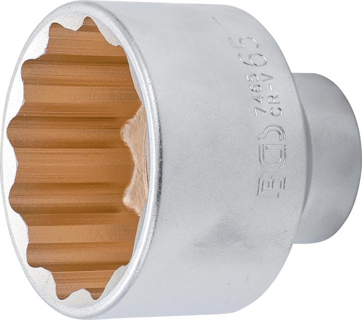 BGS Socket, 12-Point 20 mm (3/4") Drive 65 mm (65 mm)