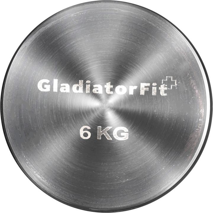 Produktbild Gladiatorfit Chromhantel (2 x 6 kg)