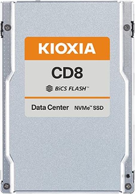 Produktbild Kioxia SSD 15.36TB CD8 Series 2,5" PCIe4.0 x4 256MB (15360 GB, 2.5")