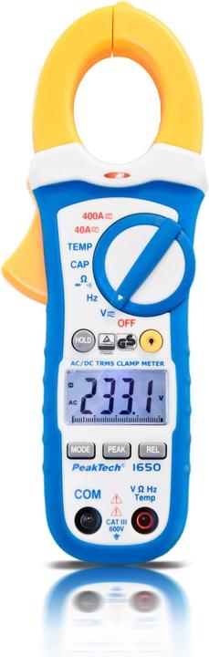 Immagine prodotto Peaktech P 1650 Pinza amperometrica (CAT III 600V)