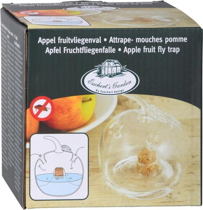 Actual product image Esschert Design Fruit fly trap apple