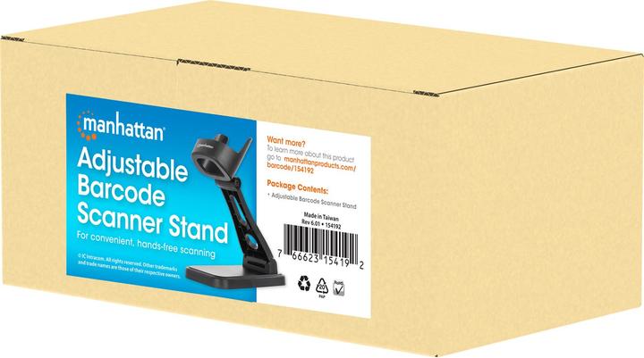 Actual product image Manhattan Adjustable holder for barcode scanners