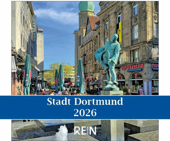 Produktbild Tischkalender Stadt Dortmund 2026 (Deutsch)