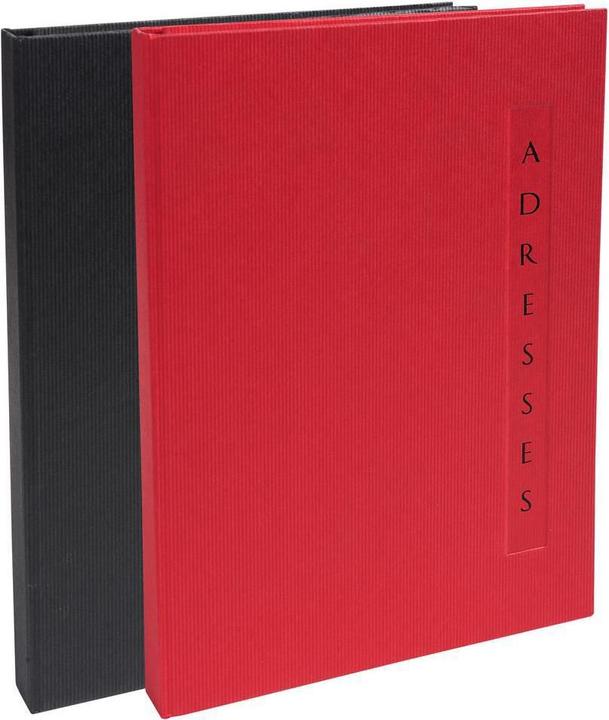 Produktbild Exacompta Adressbuch Design, 140 Seiten A4 (A5)