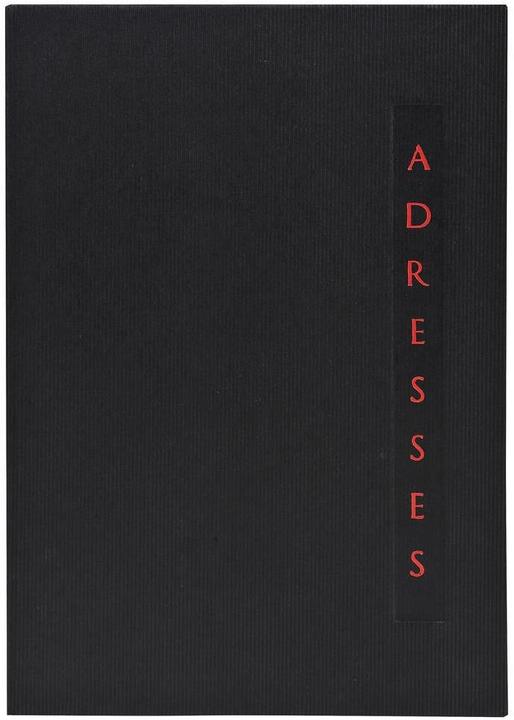 Produktbild Exacompta Adressbuch Design, 140 Seiten A4 (A5)