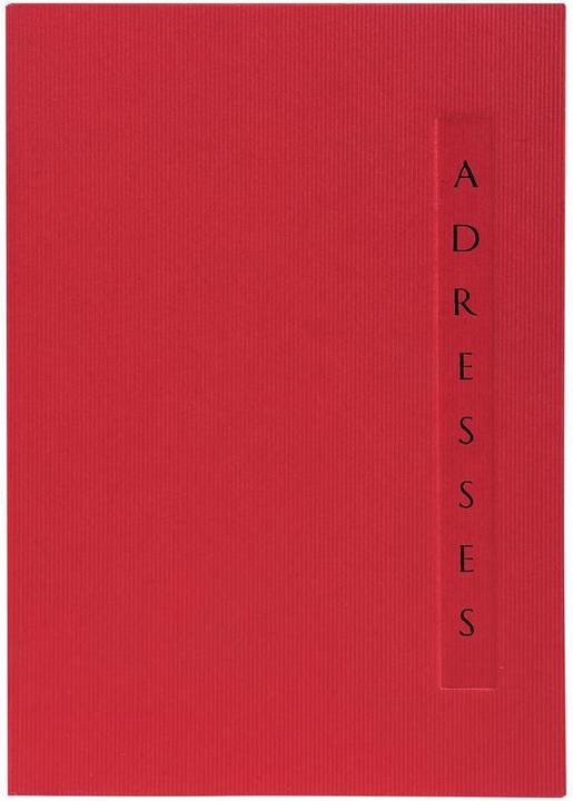 Produktbild Exacompta Adressbuch Design, 140 Seiten A4 (A5)