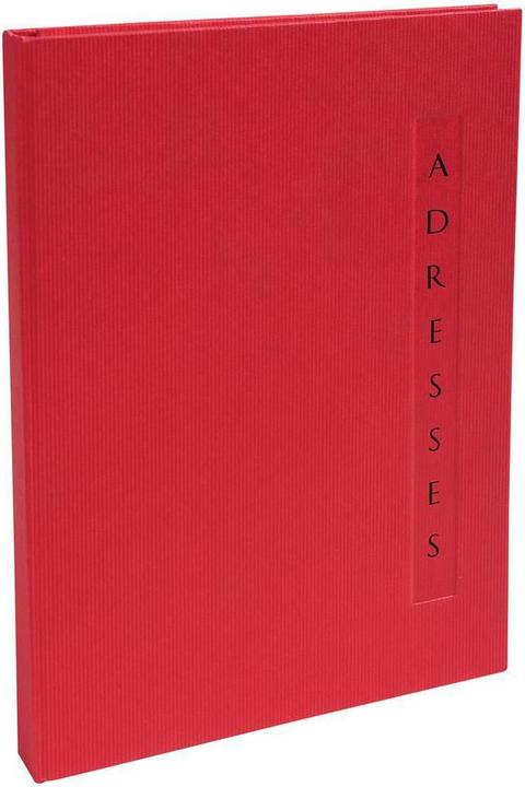 Produktbild Exacompta Adressbuch Design, 140 Seiten A4 (A5)