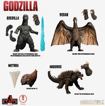 Immagine prodotto Mezco Toys Godzilla: Gli eredi di King Kong - Round 1