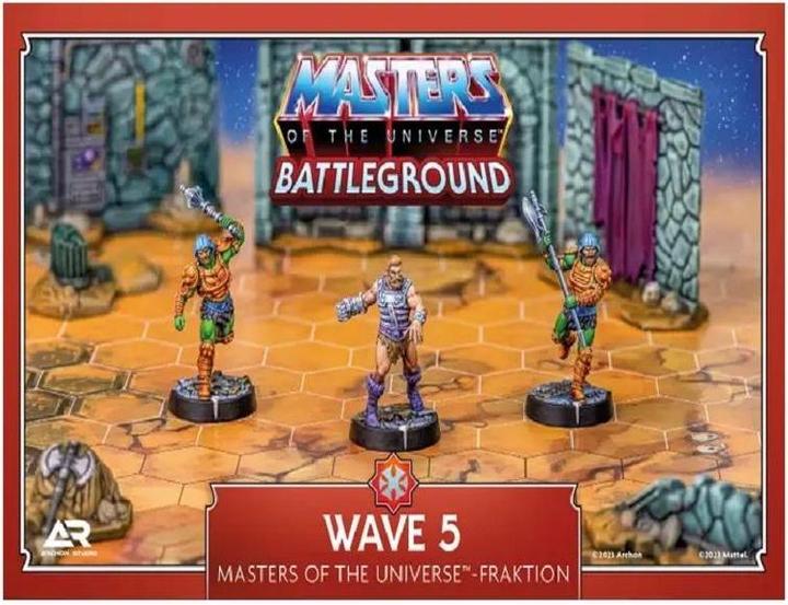 Archon Studio ARCD0011 - Masters of the Universe: Battleground - Wave 5: Masters of the Universe (EN Expansion) (German)