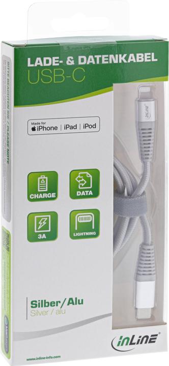 Image du produit InLine Câble USB-C Lightning (2 m)