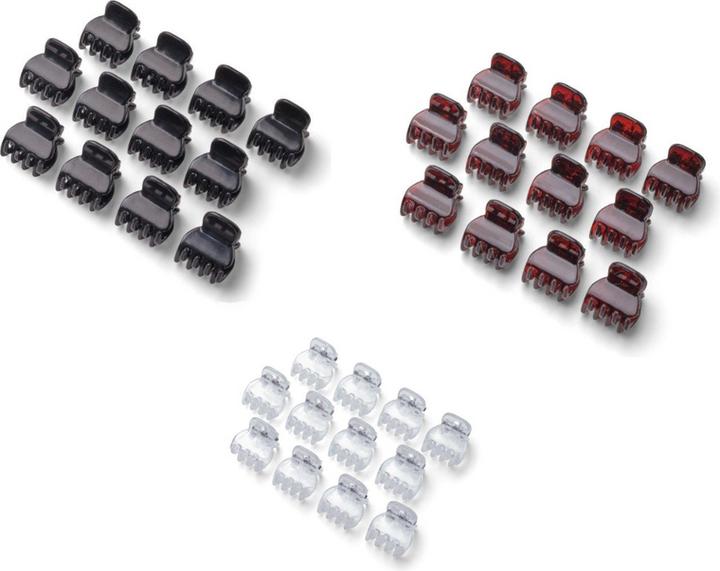 Produktbild Trisa Mini Haarklammern 1.5 cm braun 12 Stk. (12 Stk.)