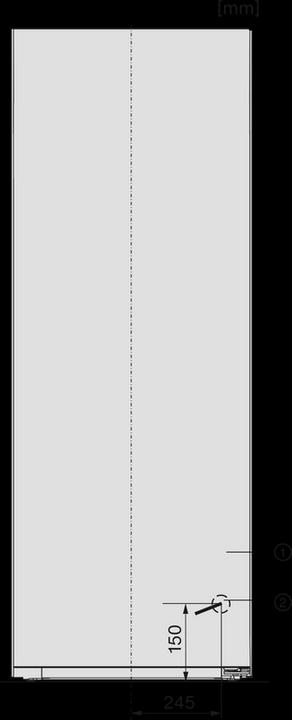 Actual product image Miele K 4343 DD Free-standing refrigerator (349 l)