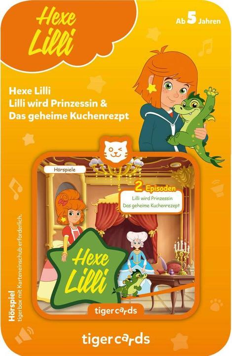 Produktbild Tigermedia Tigercard Hexe Lilli: Lilli wird Prinzessin Das geheime Kuchenrezept (Deutsch)