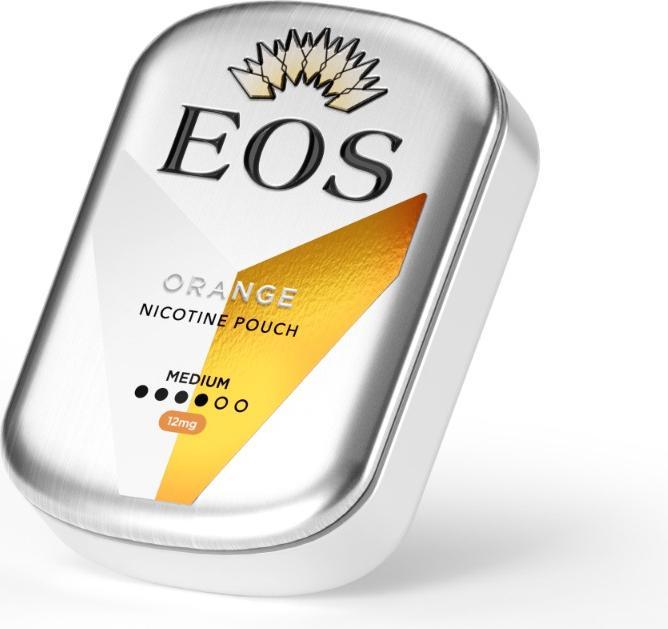 Image du produit Empire of Snus EOS - All White Medium - Orange (Pochettes de nicotine, 12 mg)