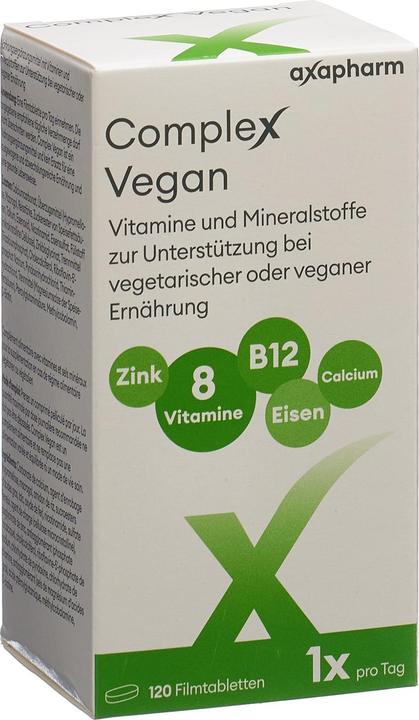 Produktbild Complex Vegan Filmtabletten (120 Stück, Tabletten, 222 g)
