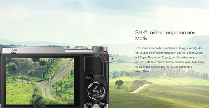 Produktbild Olympus Stylus Traveller SH-2 (1/2,3'')