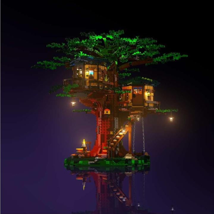 Light my bricks LMB 2.0 LED Licht Set für LEGO® 21318 Baumhaus