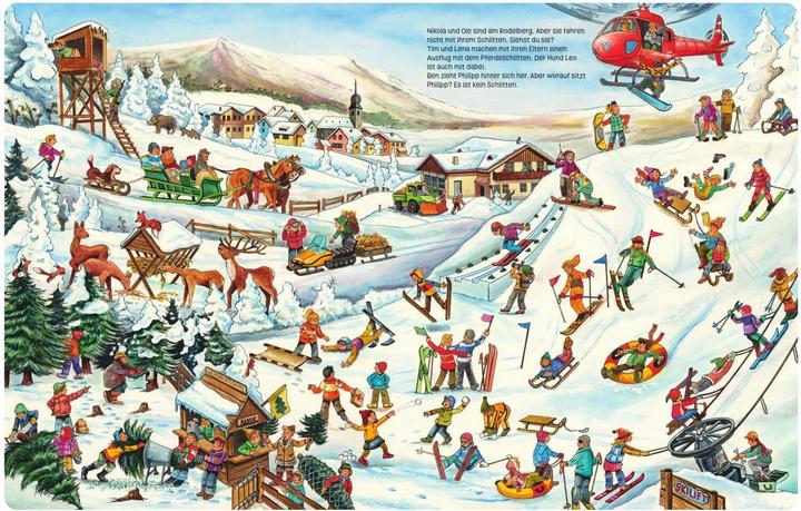 Image du produit Mon grand livre d'images cachées de Noël (Allemand)