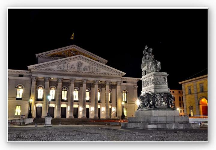 Actual product image Trenddeko Bavarian State Opera Munich (30 x 20 cm)