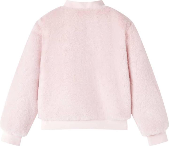 Produktbild VidaXL Kinderjacke Kunstpelz Zartrosa 92,Material: Kunstpelz (100 (92)