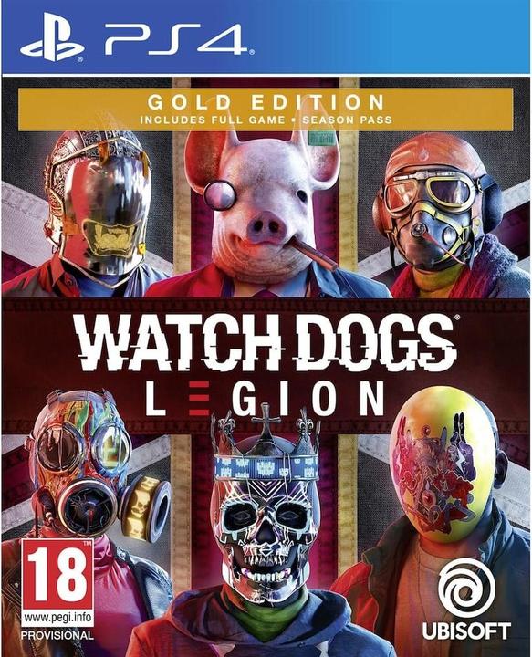 Actual product image Ubisoft Watch Dogs: Legion (Gold Edition) (PS4, EN)