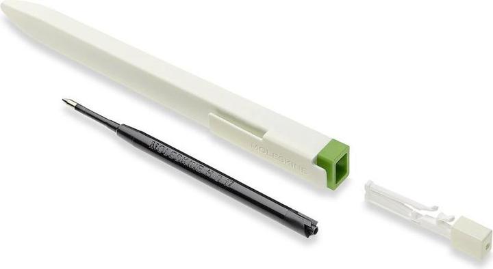 Image du produit Moleskine Go Pen tagged black 1.0 Motif vert