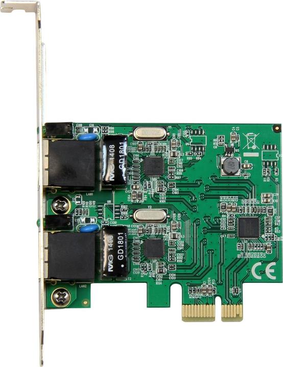 Immagine prodotto StarTech 2 Porte 1 Gbps Pcie Ethernet (PCI-E x1)