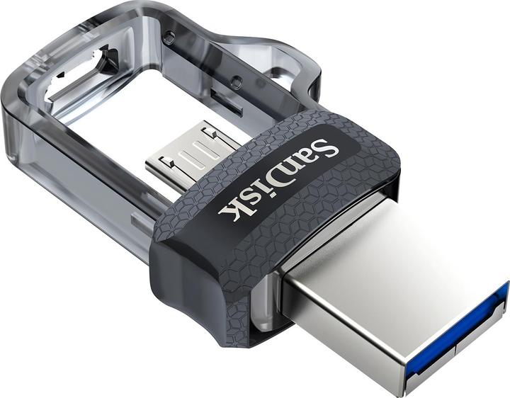 Actual product image SanDisk Ultra Dual Drive M3.0 (256 GB, USB-A, Micro USB)