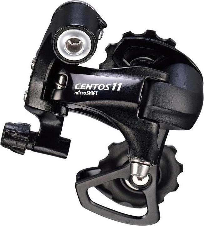 Micro Shift Microshift CentOS rear hummelur, 11th -row (2x11), compatible with Shimano, short pram (Al.), Ma (11-speed)