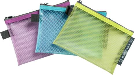 Image du produit Exacompta Transparente Tasche/Etui mit Reissverschluss, flexibles Recycling-PP, Kollektion Pop'N Co