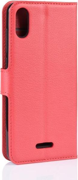 Actual product image MU Classic Litchi Leather Bookcover Series (Wiko Y60)