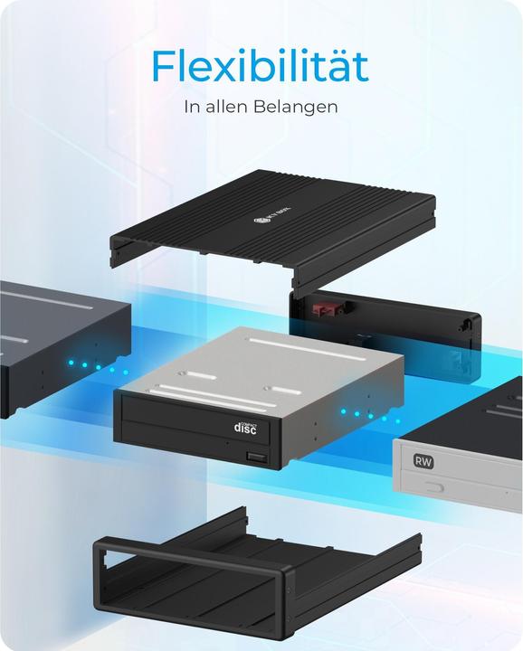 Produktbild Icy Box IB-525-U3 (5.25")