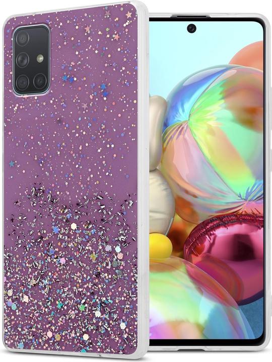Produktbild Cadorabo TPU Cover funkelnder Glitter (Samsung Galaxy A71)