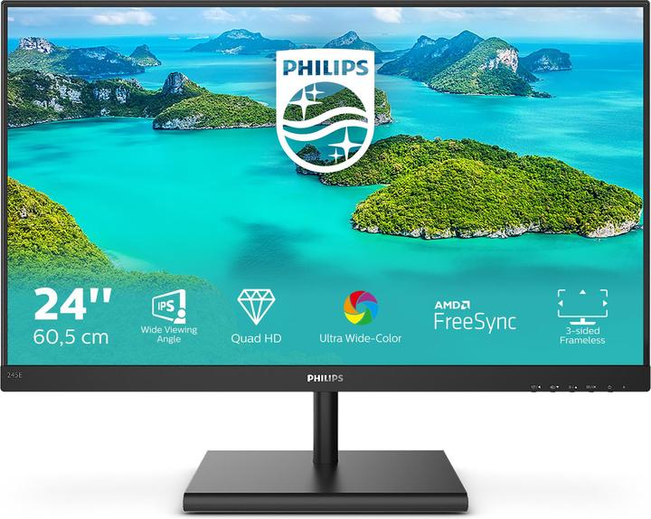 Actual product image Philips 245E1S/00 (2560 x 1440 pixels, 24")