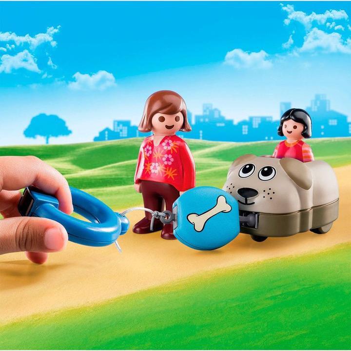 Produktbild Playmobil Mein Schiebehund (70406, Playmobil 1.2.3)