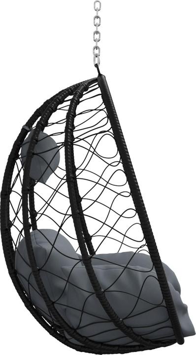 Produktbild VidaXL Hängesessel Korb Ohne Gestell Poly Rattan (120 kg)