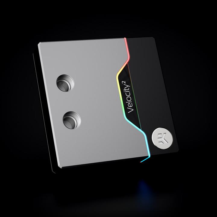 Actual product image EKWB EK-Quantum Velocity² D-RGB CPU Water Cooler - Intel 1200, Full Nickel