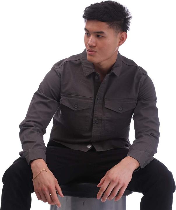 Actual product image Jack & Jones Mens Stretch Overshirt (S)