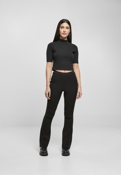 Actual product image Urban Classics Ladies Rib Knit Bootcut Leggings - 16766 (XL)