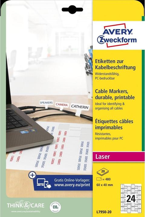 Produktbild Avery Kabel-Etiketten