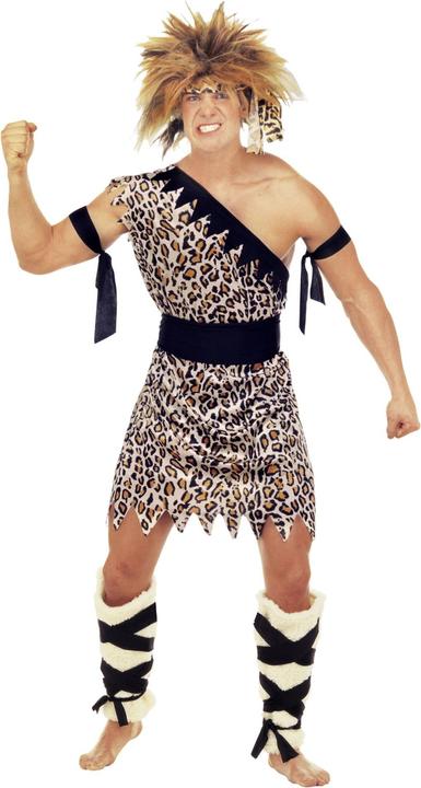 Image du produit Widmann CAVE MAN (tunique, ceinture, jambières, bandes pour les bras et bandeau), L (L)